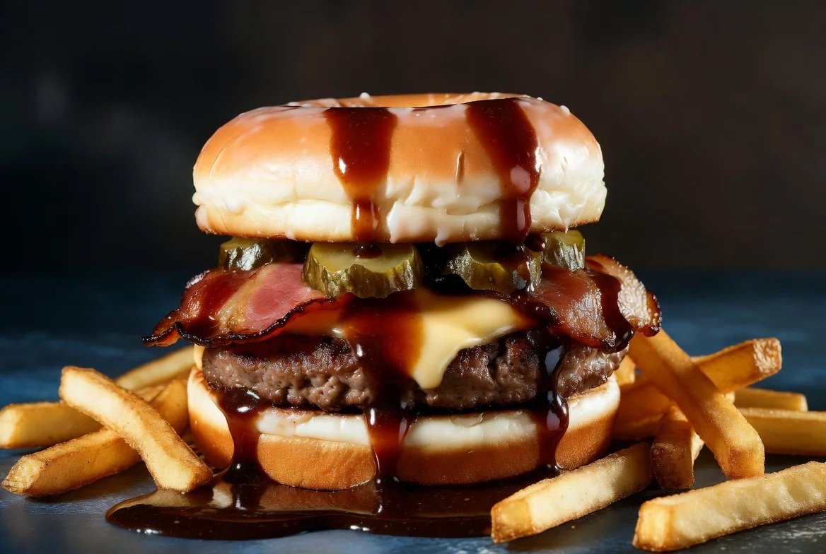 Chaos Doughnut Burger